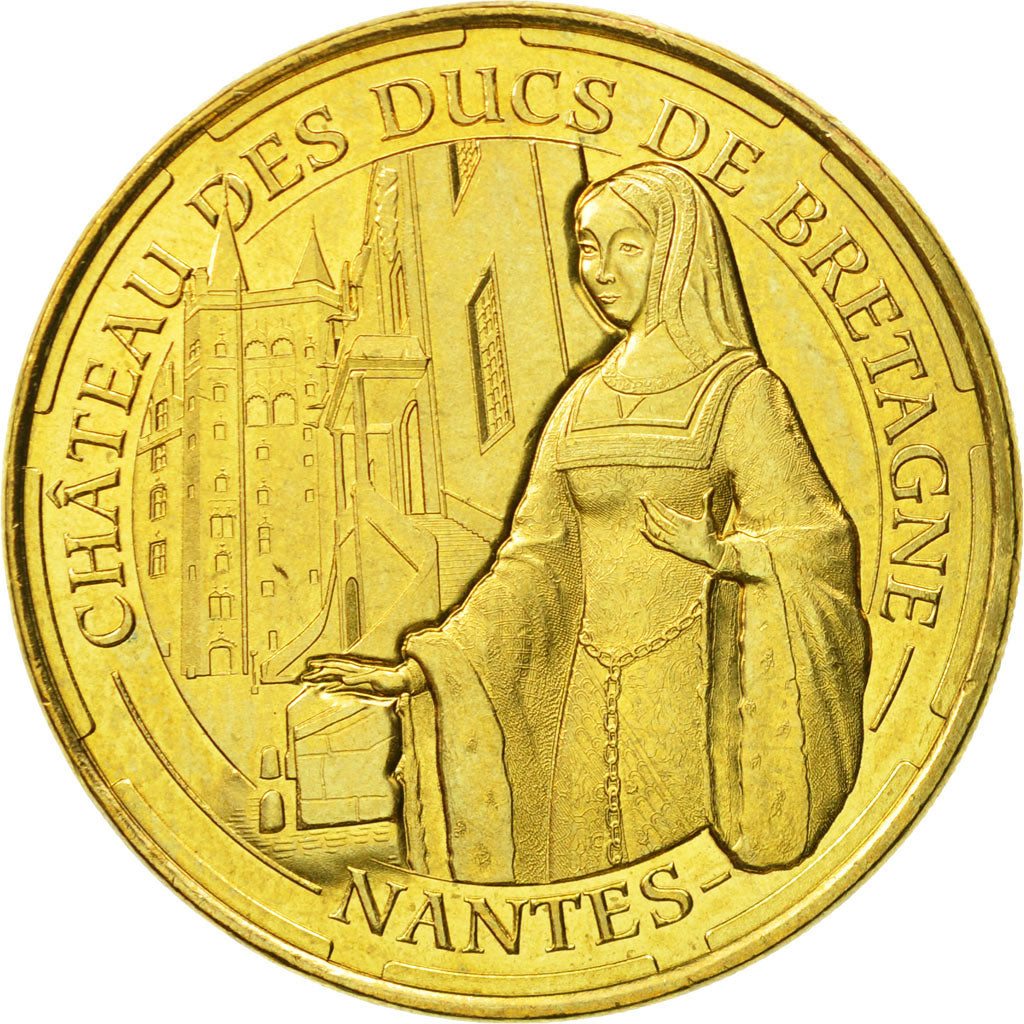 France, Token, Touristic token, Nantes -  Chateau des Ducs de Bretagne n°4