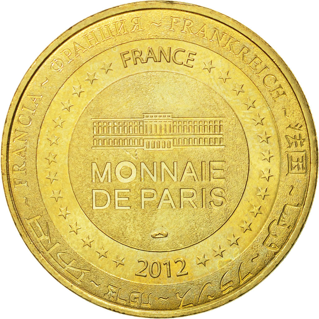 France, Token, Touristic token, Figeac - Cité natale de Champollion, 2012, MDP