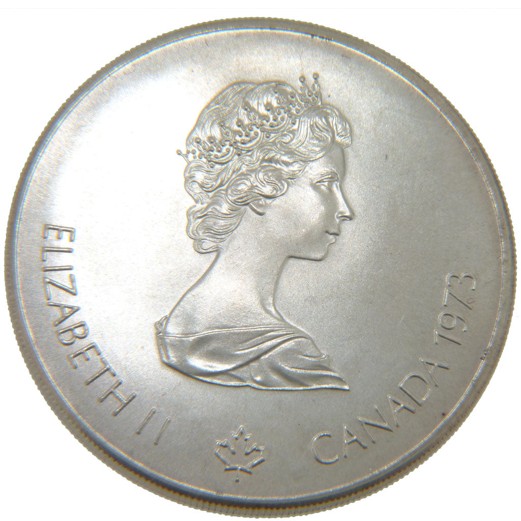 Canada, 5 Dollars, 1973, KM #84, MS(60-62), Silver, 38, 24.30