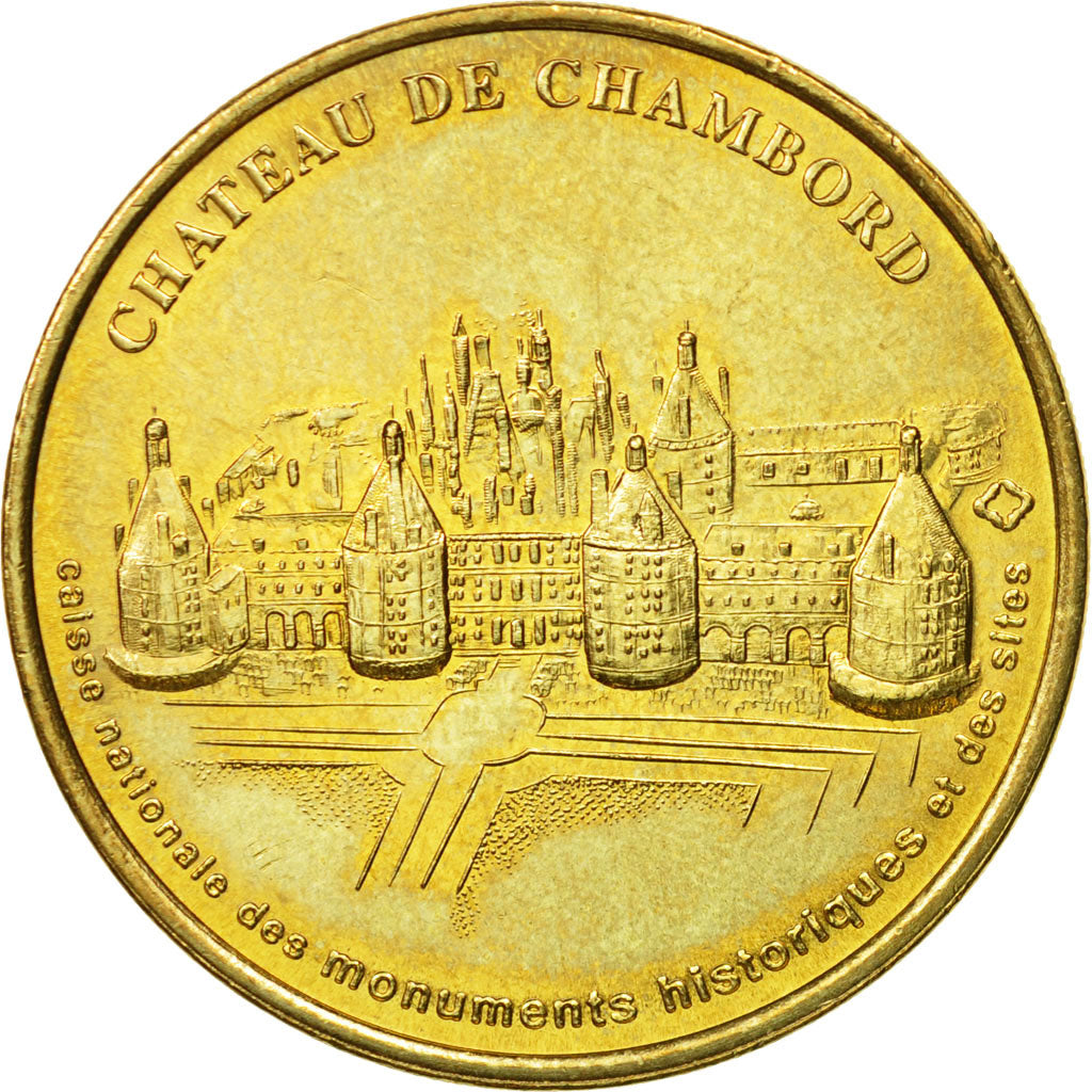 Frankreich, Token, Touristic token, 41/ Château de Chambord, 2005, MDP, SS