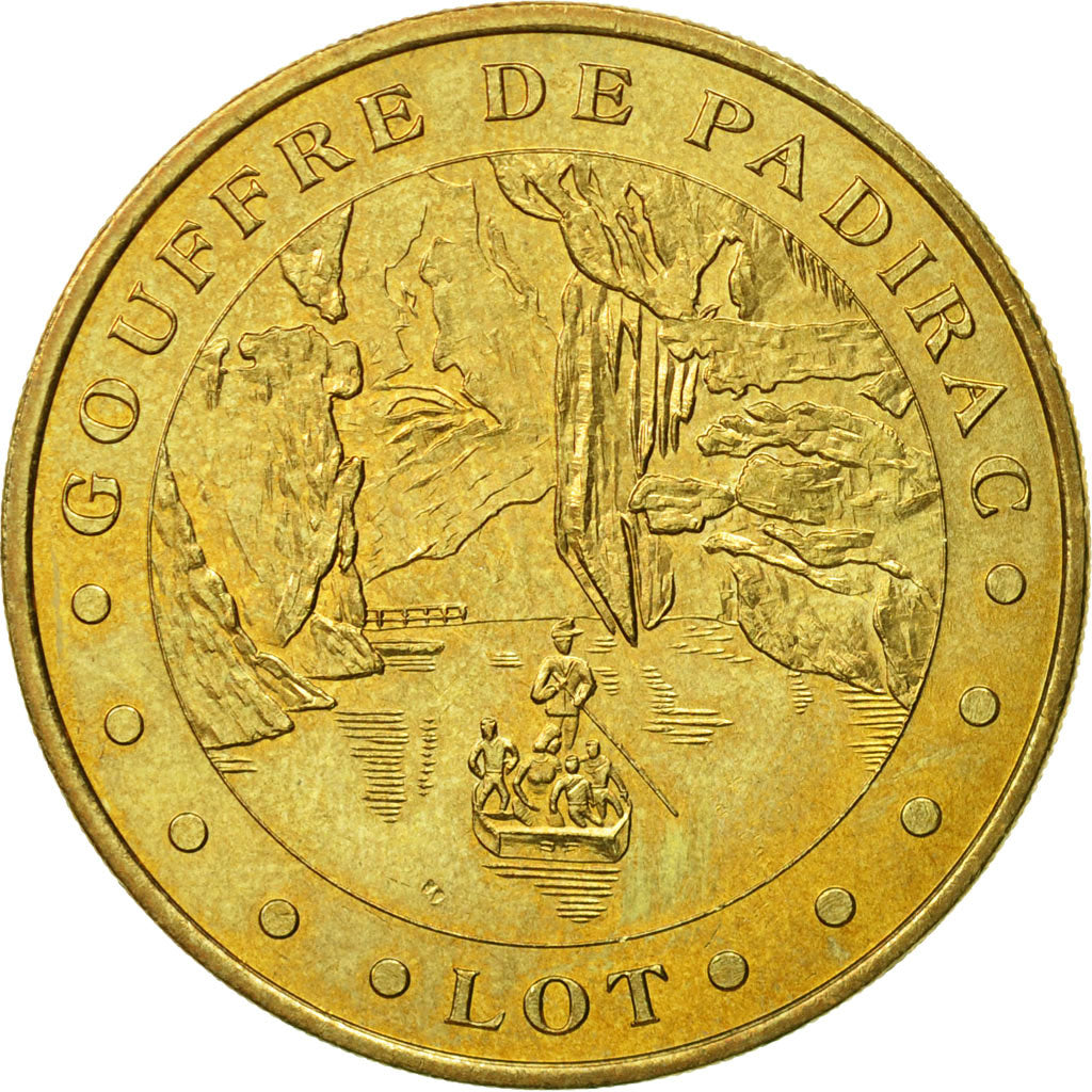 Frankreich, Token, Touristic token, Padirac - Le Gouffre n°1, 2004, MDP, SS