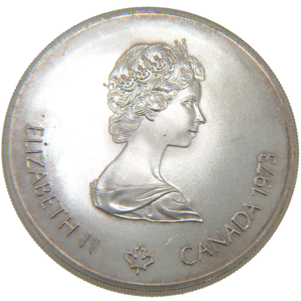 Canada, 5 Dollars, 1973, KM #85, MS(60-62), Silver, 38, 24.60