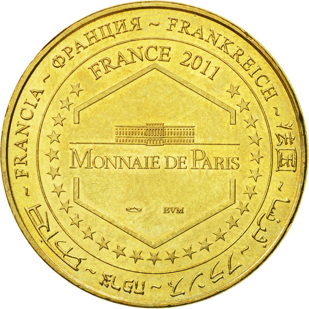France, Token, Touristic token, Lémeré - Château du Rivau n°1, 2011, MDP