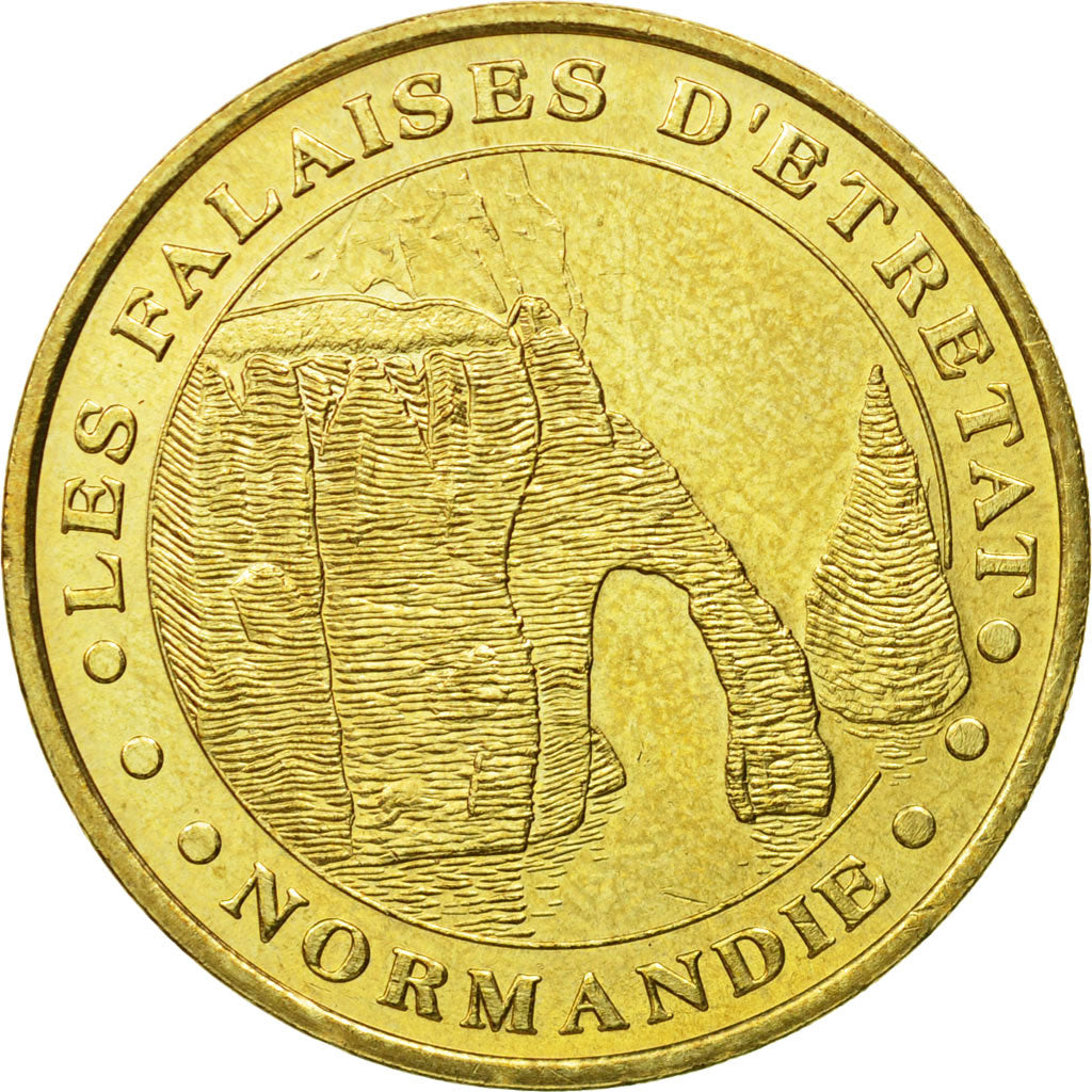 France, Token, Touristic token, 76/ Falaises d'Etretat, 2005, MDP, EF(40-45)
