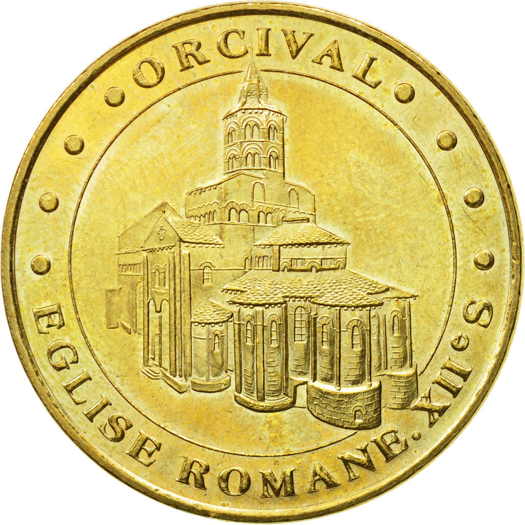 Frankreich, Token, Touristic token, 63/ Eglise Romane - Orcival, 2006, MDP, SS