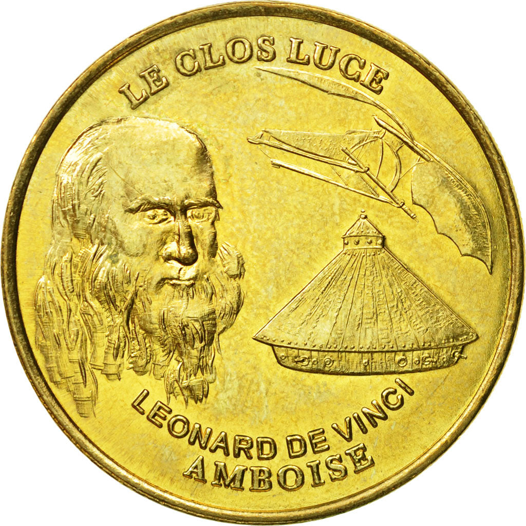 Frankreich, Token, Touristic token, 37/ Clos Lucé - Amboise, 2005, MDP, SS