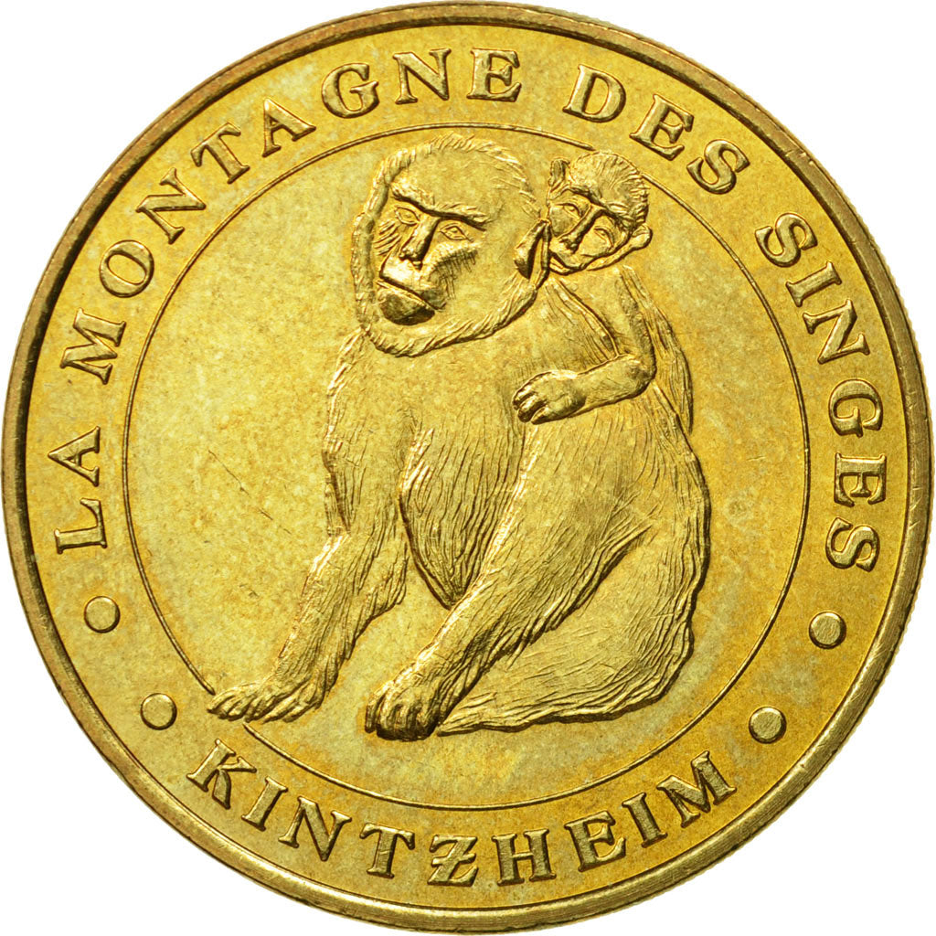 Frankreich, Token, Touristic token, Kintzheim -  Montagne des Singes n°3, 2003