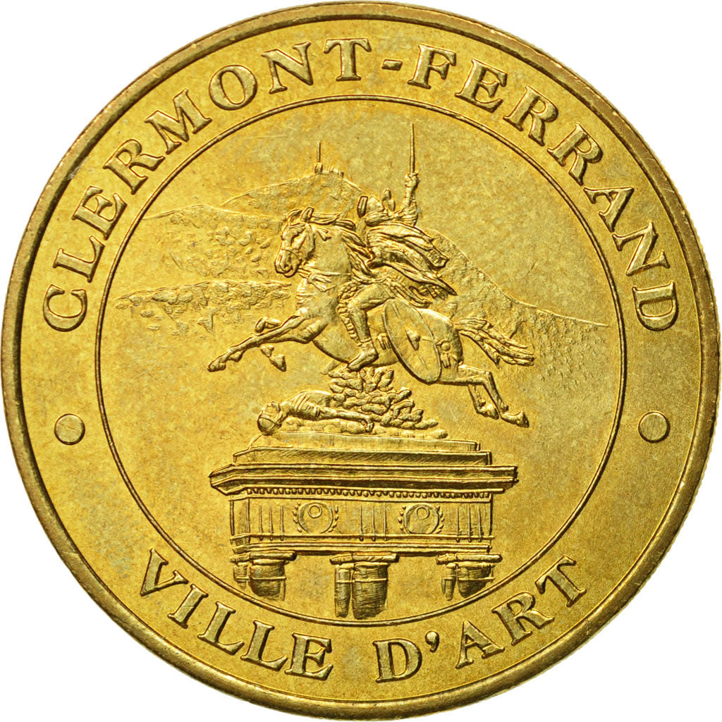 France, Token, Touristic token, 63/ Clermont-Ferrand - Ville d'Art, 2003, MDP