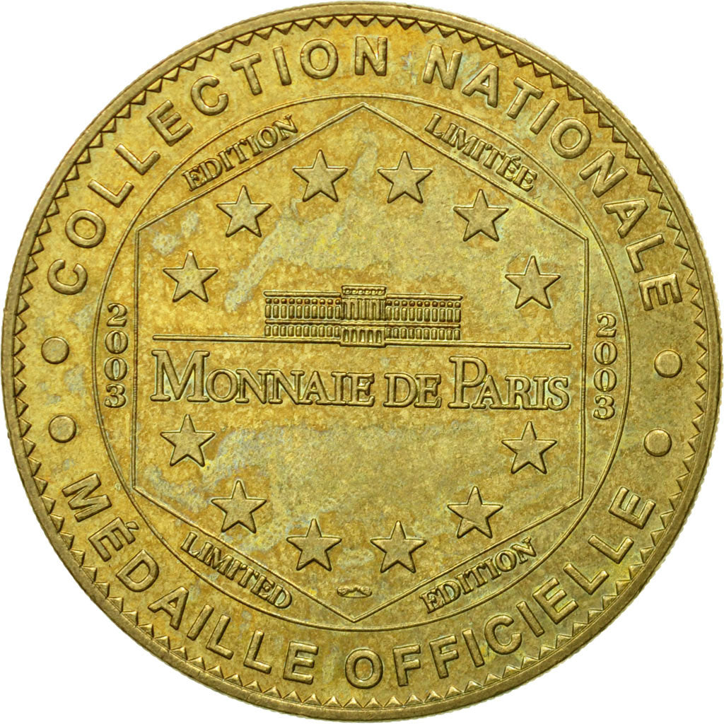 France, Token, Touristic token, 63/ Clermont-Ferrand - Ville d'Art, 2003, MDP