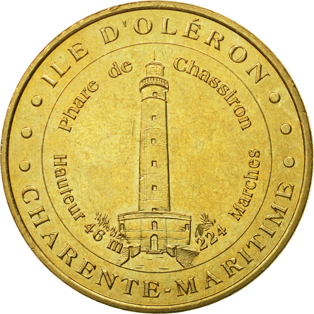 France, Token, Touristic token, 17/ Phare de Chassiron - Ile d'Oléron, 2003