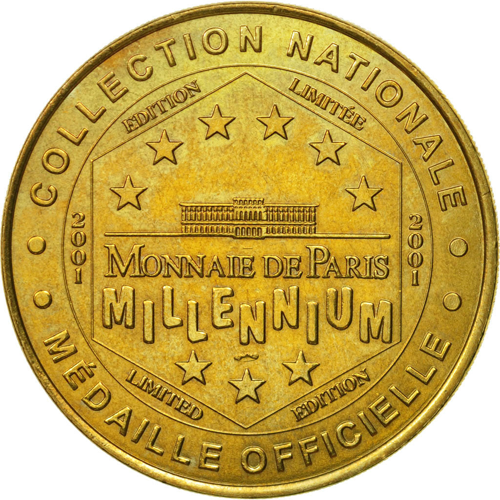 Frankreich, Token, Touristic token, Helfaut - La Coupole n°1, 2001, MDP, SS