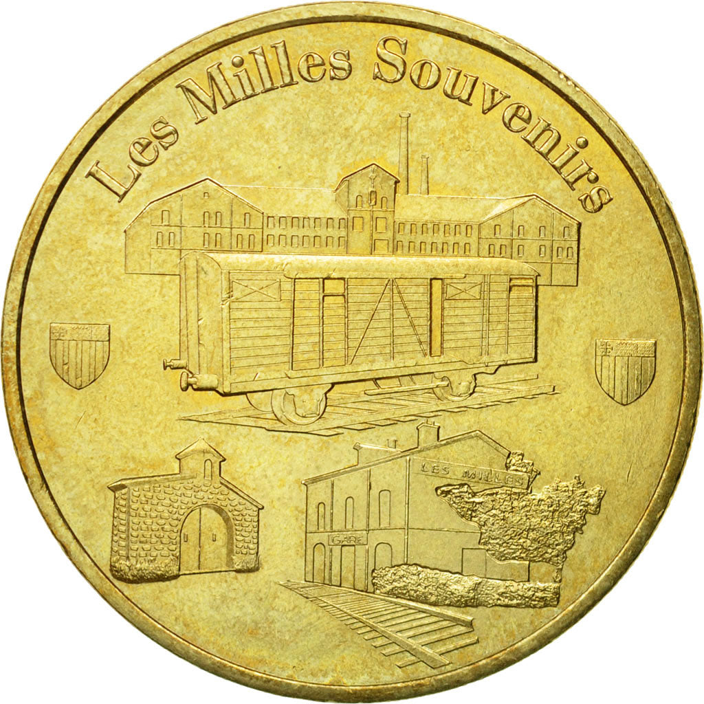France, Jeton, Jeton Touristique, Les Milles -  les Milles souvenirs, 2011, MDP