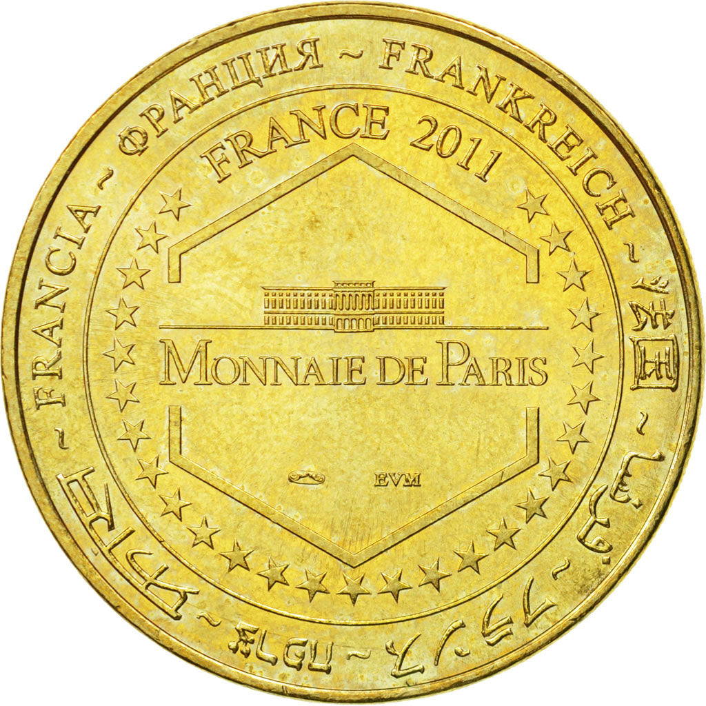 France, Token, Touristic token, Guéret - Les loups de Chabrières - 10 ans