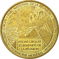 Francia, Token, Touristic token, Réunion - Parc National - Pitons, cirques et