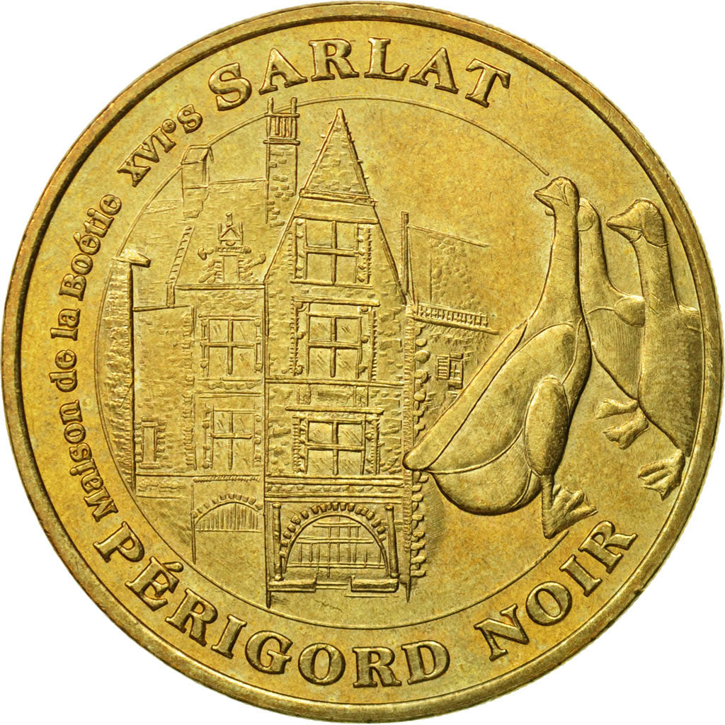 France, Token, Touristic token, 24/ Sarlat - Maison de la Boétie, 2003, MDP