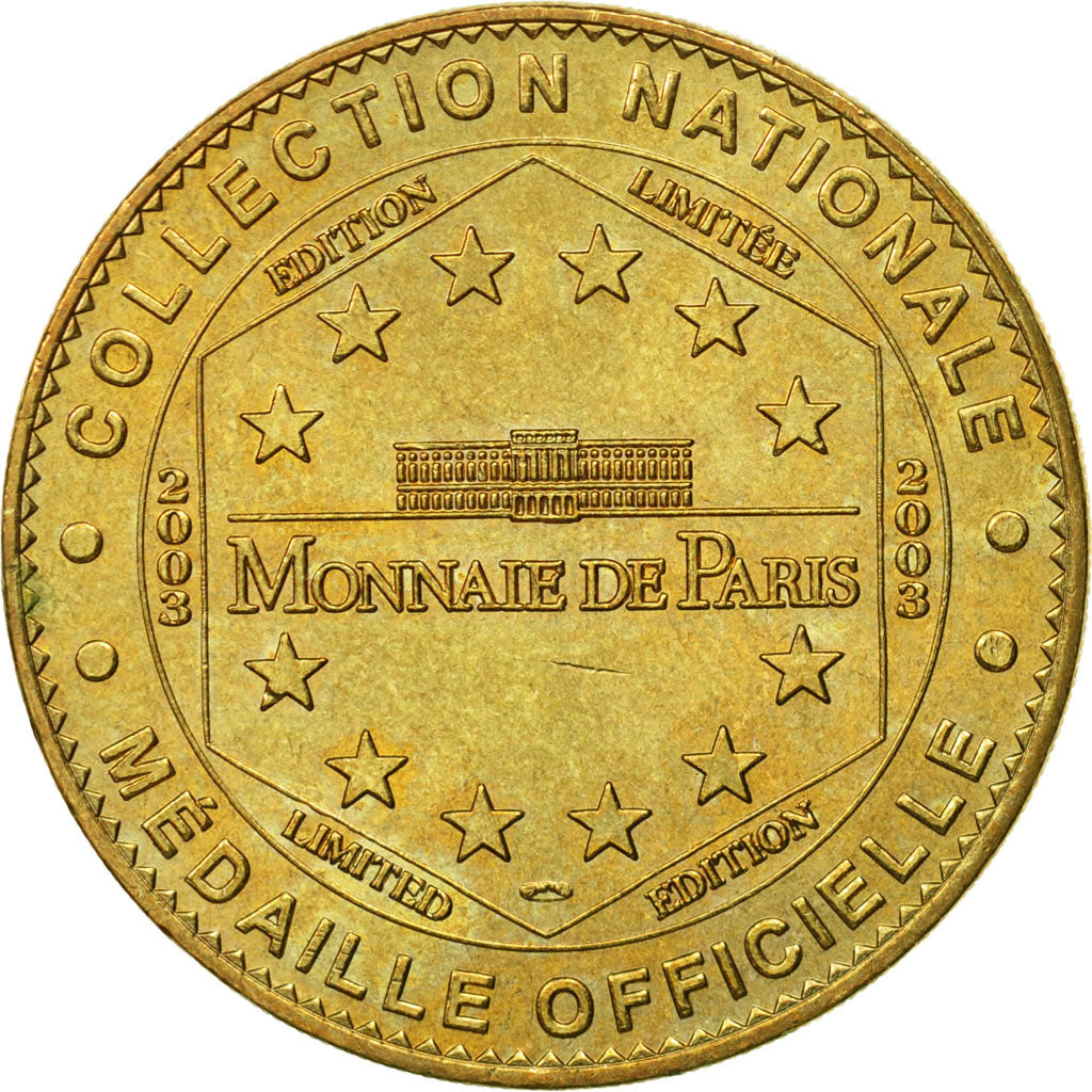 France, Token, Touristic token, 24/ Sarlat - Maison de la Boétie, 2003, MDP