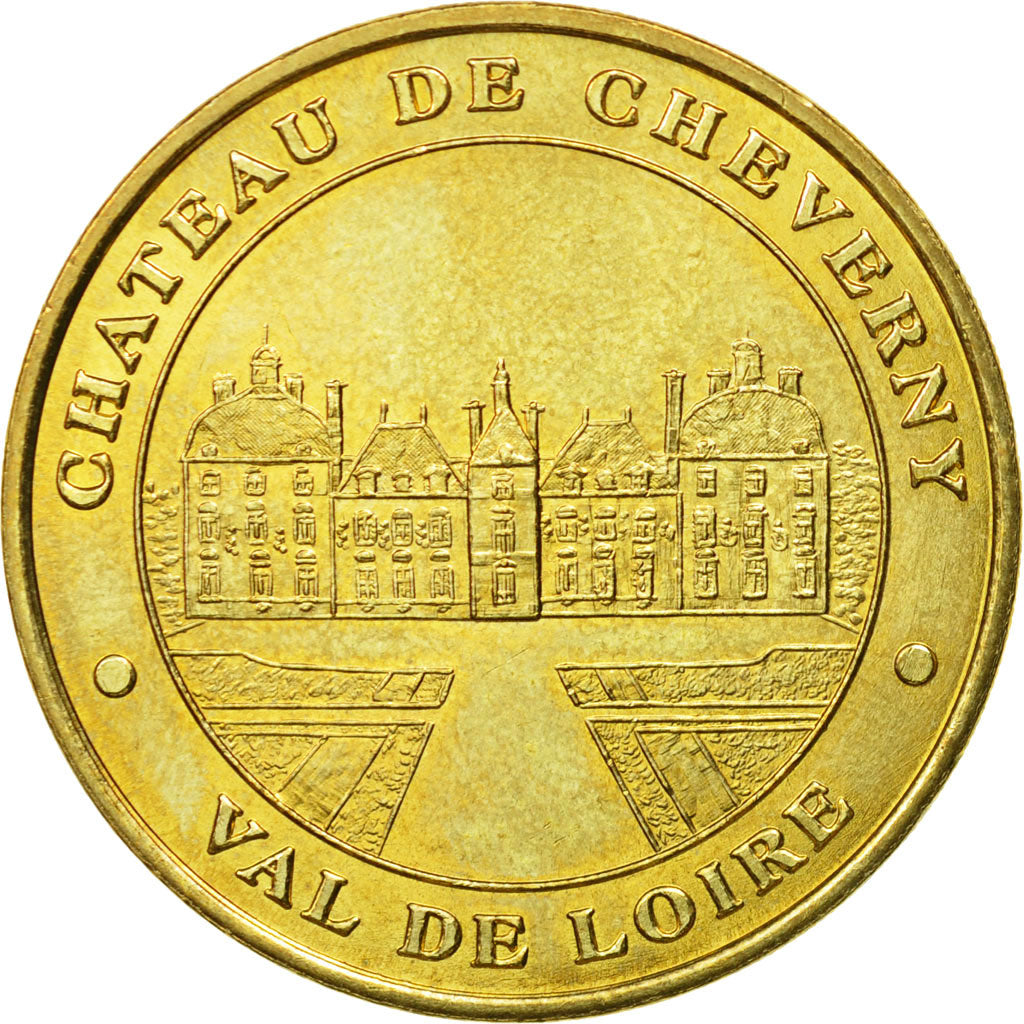 France, Jeton, Jeton Touristique, Cheverny - Château, 1999, MDP, TTB