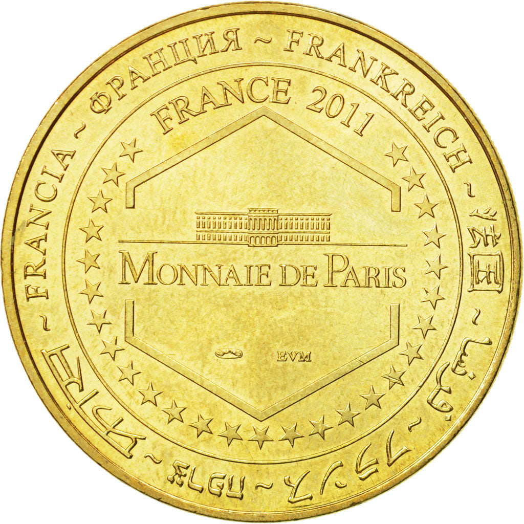 France, Token, Touristic token, Azay-le-Rideau -  Château de l'Islette, 2011