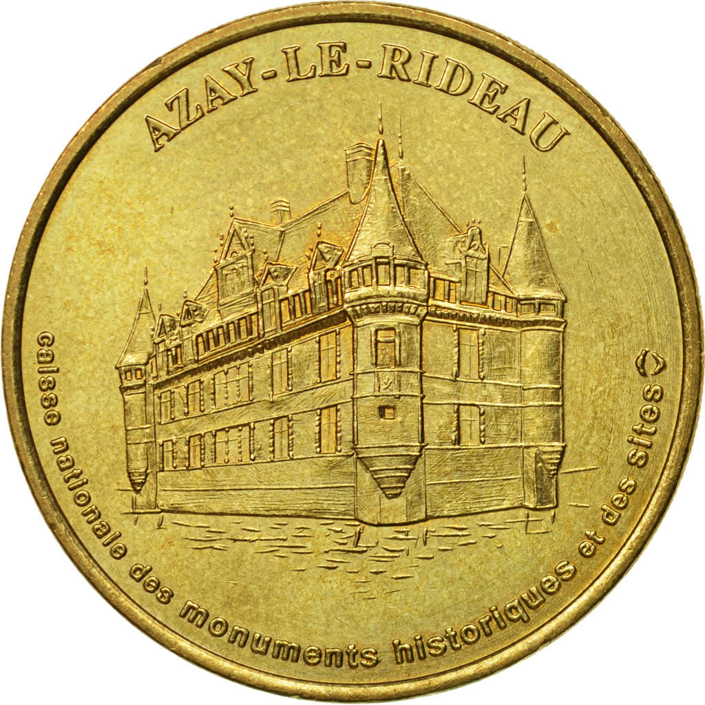 France, Jeton, Jeton Touristique, Azay-le-Rideau -  Château n°1, 2003, MDP