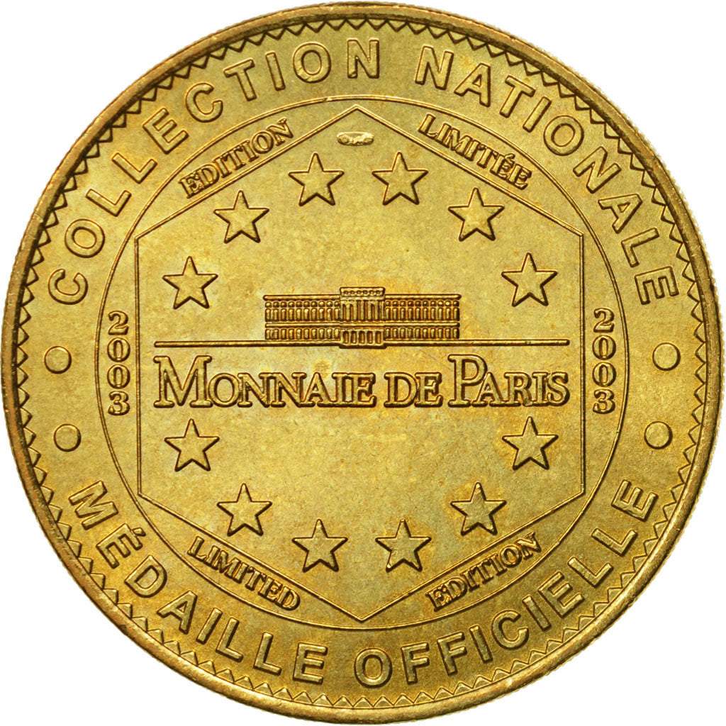 France, Jeton, Jeton Touristique, Azay-le-Rideau -  Château n°1, 2003, MDP