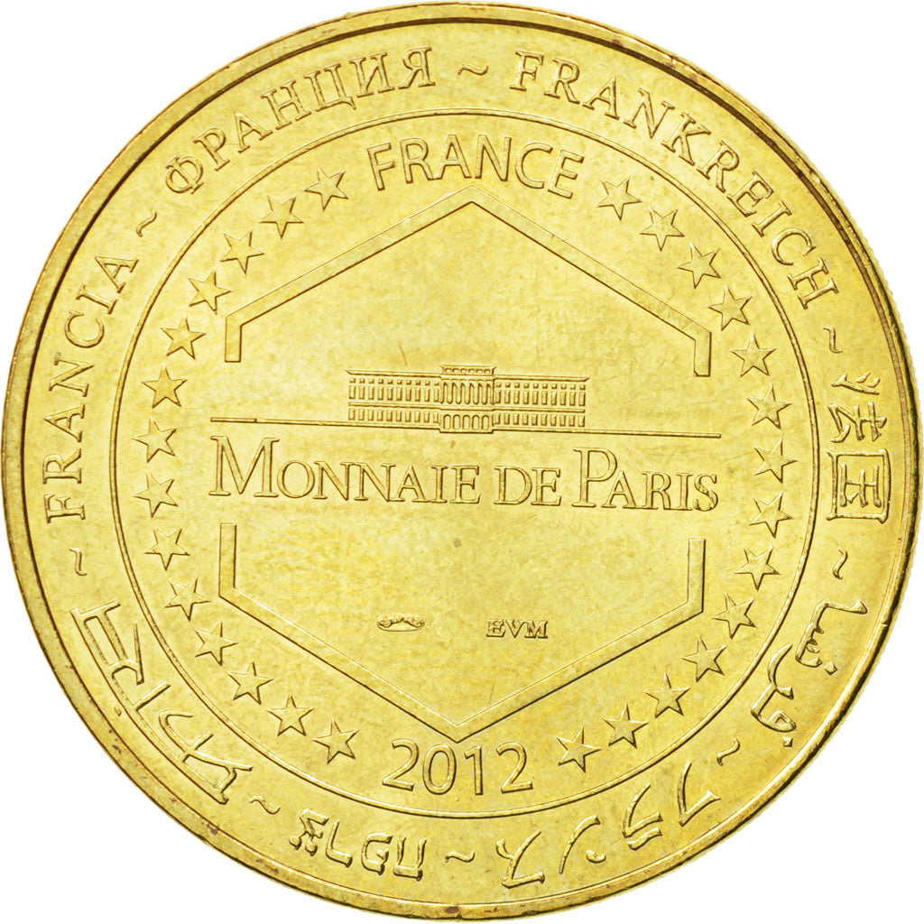 France, Token, Touristic token, 41/ Château Royal - Statue Equestre - Blois