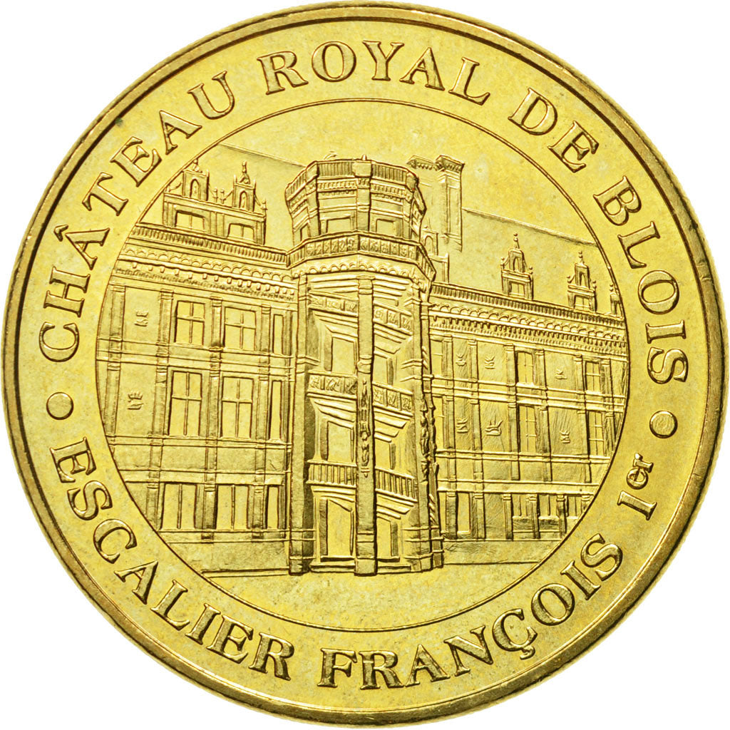 France, Token, Touristic token, 41/ Escalier François Ier - Blois, 2014, MDP
