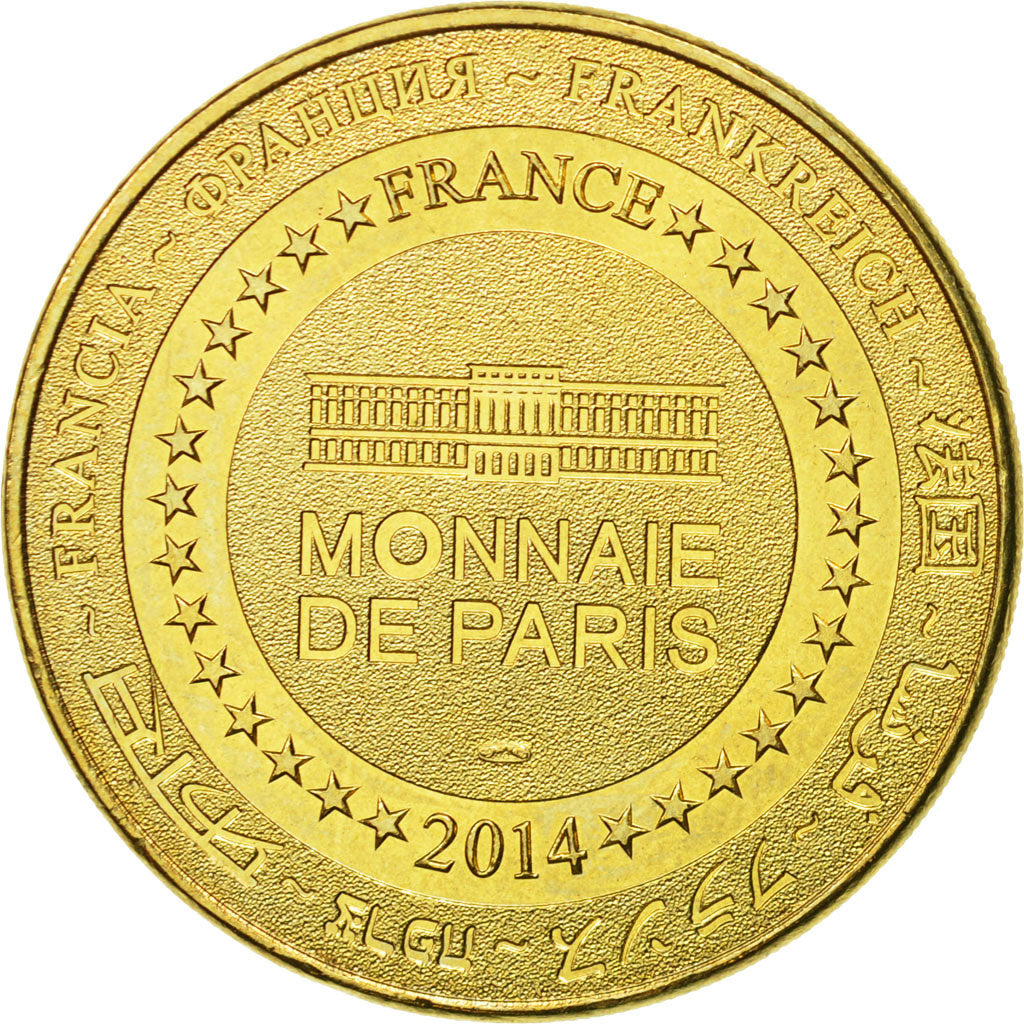 France, Token, Touristic token, 41/ Escalier François Ier - Blois, 2014, MDP