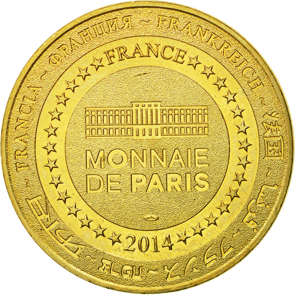 France, Token, Touristic token, 41/ Château de Chambord - Salamandre, 2014