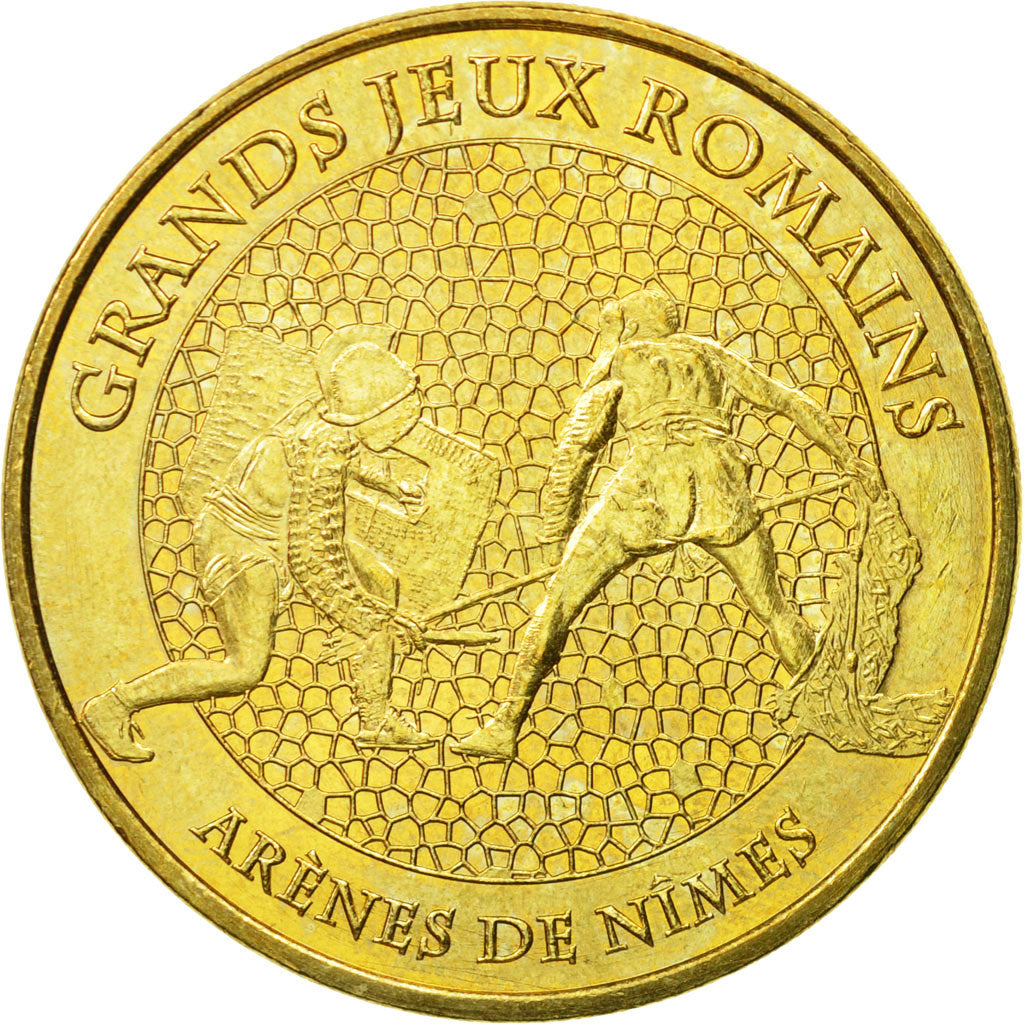 France, Jeton, Jeton Touristique, Nimes - Les Arènes n°3, 2011, MDP, TTB
