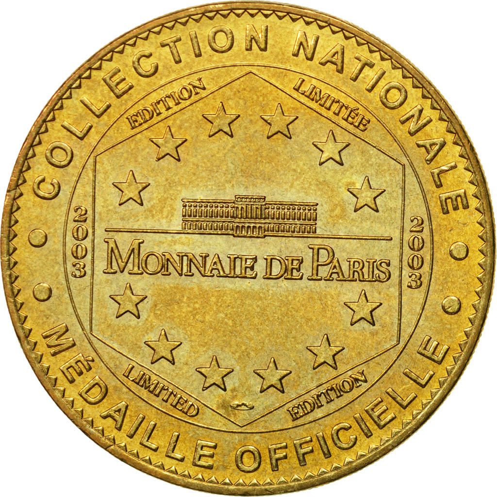 France, Token, Touristic token, Carcassonne - La porte d'Aude, 2003, MDP