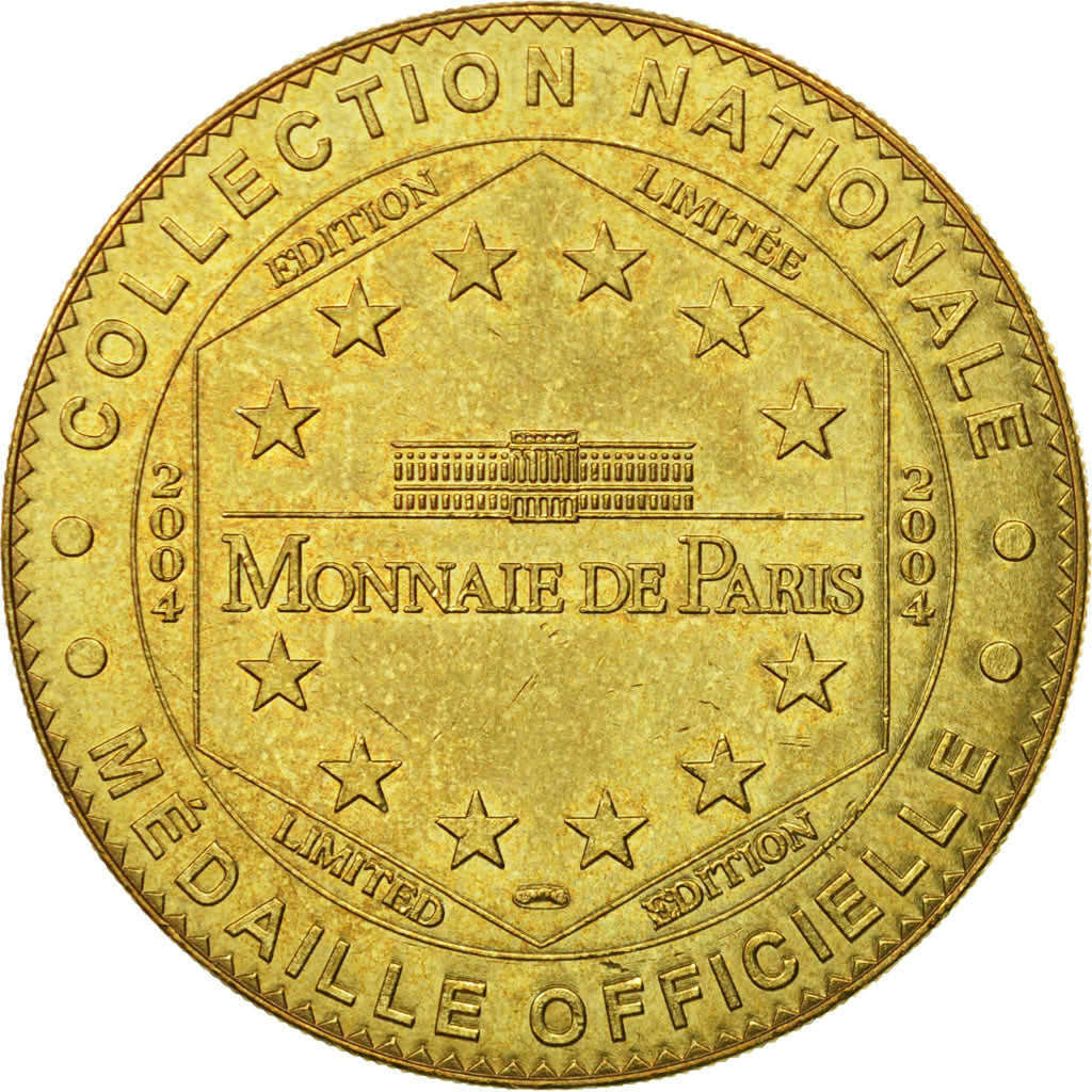 France, Token, Touristic token, Cathédrale Notre-Dame, Reims, 2004, MDP