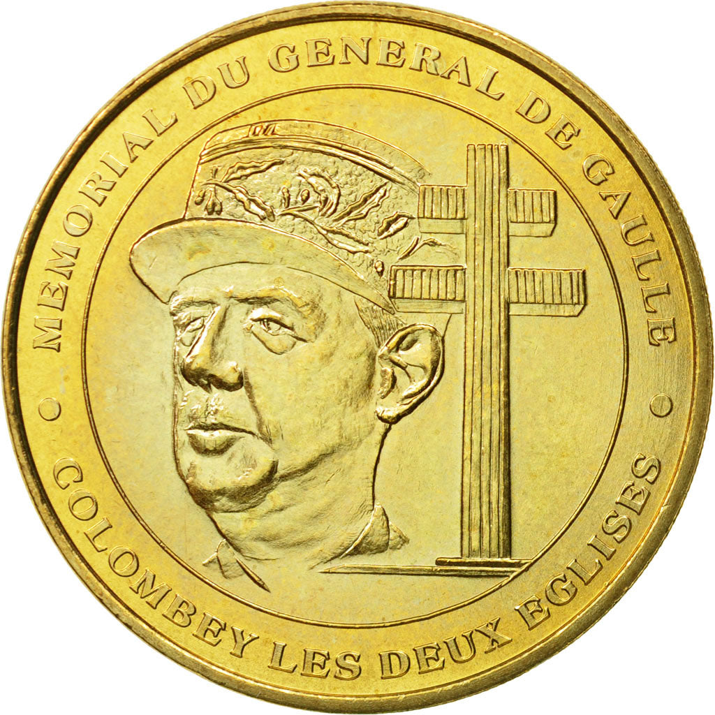 Francia, Token, Touristic token, 52/ Mémorial Charles de Gaulle - Colombey