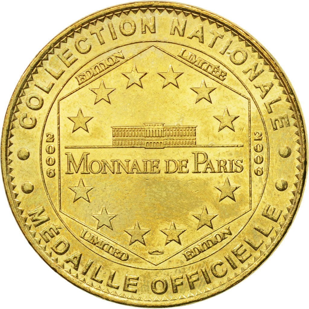 France, Token, Touristic token, 04/ Musée de Préhistoire - Quinson, 2006, MDP