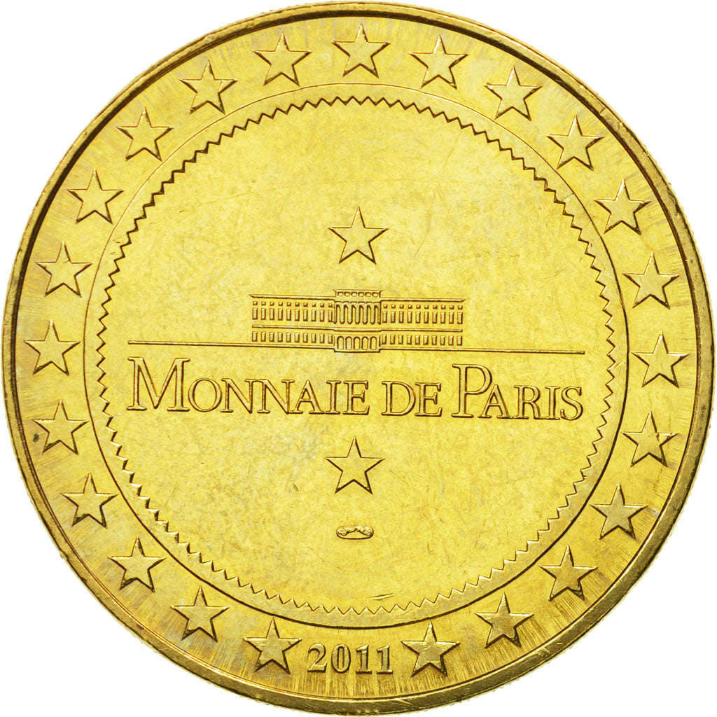 France, Token, Touristic token, Paris - Carré d'Encre n°1, 2011, MDP