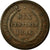 Monnaie, Haïti, 6 Centimes, 1846, TTB+, Cuivre, KM:28