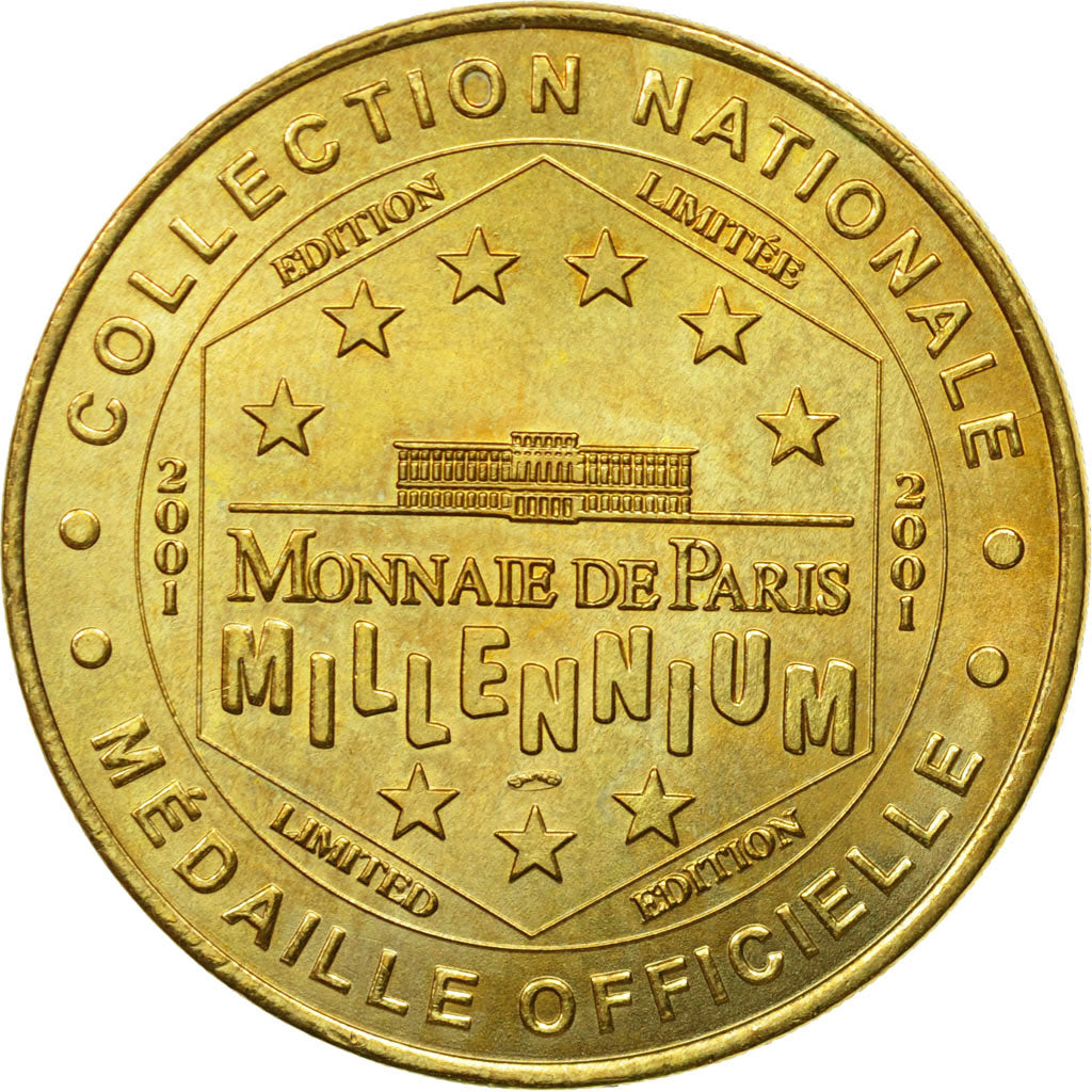 France, Jeton, Jeton Touristique, Boulogne-sur Mer  - Nausicaa n° 3, 2001, MDP