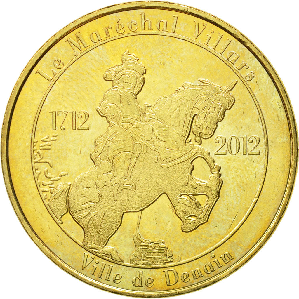 France, Jeton, Jeton Touristique, 59/ Maréchal Villars - Denain, 2012, MDP