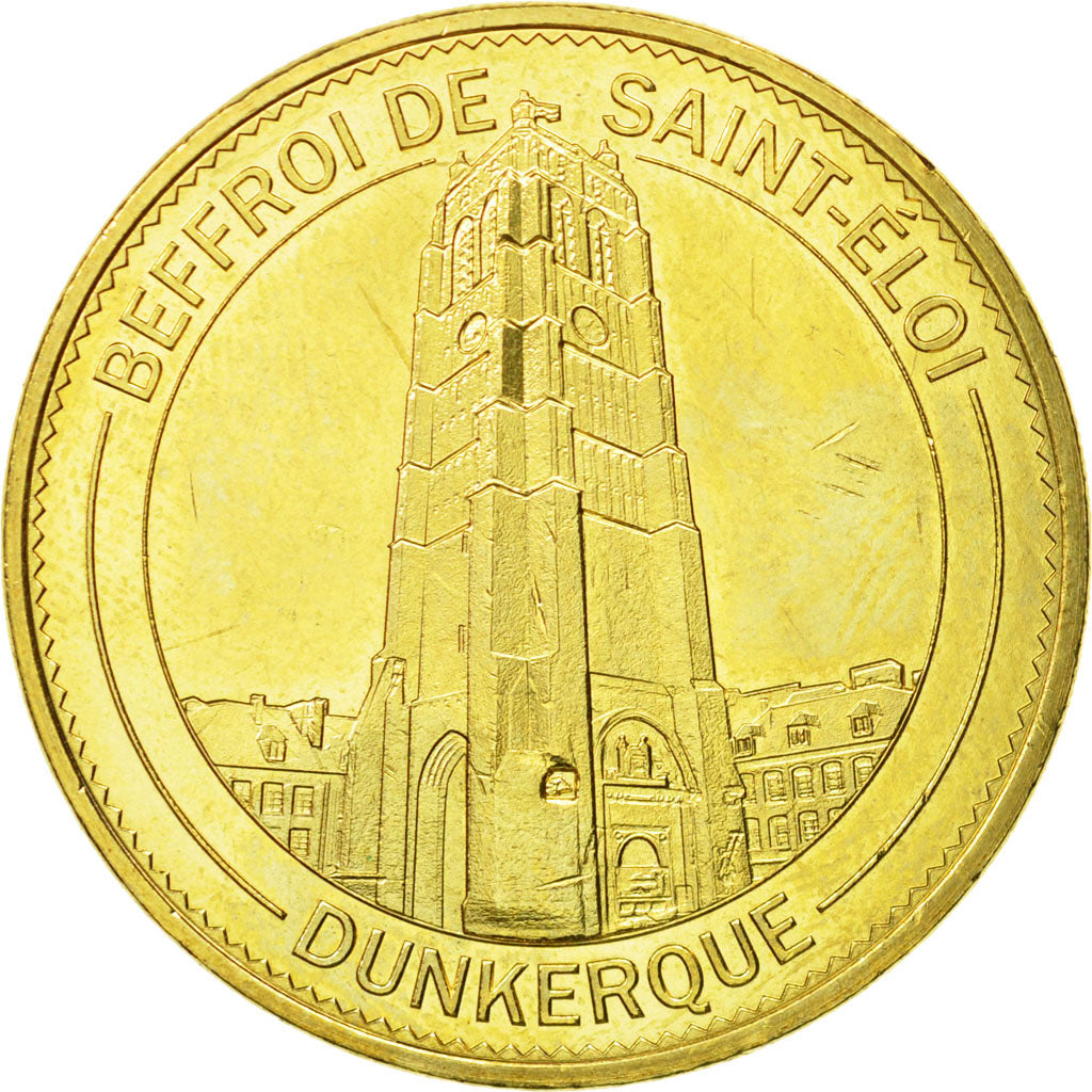 France, Token, Touristic token, 59/ Beffroi Saint-Eloi - Dunkerque, 2015, MDP