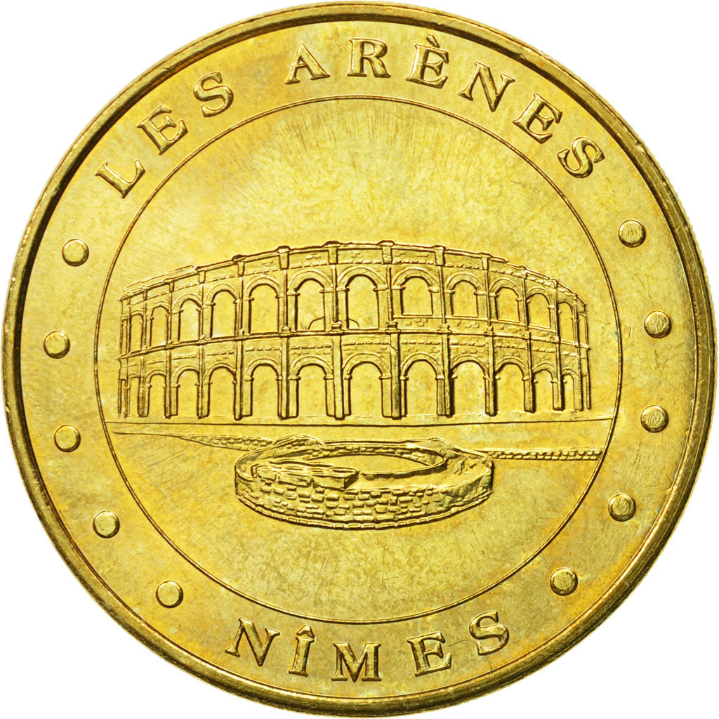 France, Token, Touristic token, Nimes - Les Arènes n°2, 2011, MDP, EF(40-45)