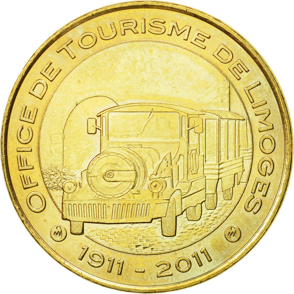 Francia, Token, Touristic token, Limoges - Office de tourisme, 2011, MDP, BB
