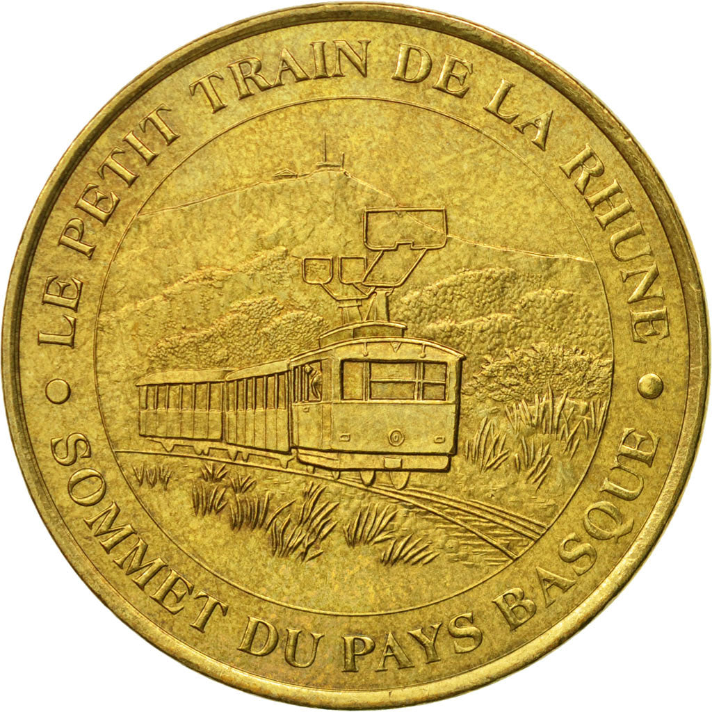France, Token, Touristic token, Sare - Petit train de la Rhune, 2002, MDP