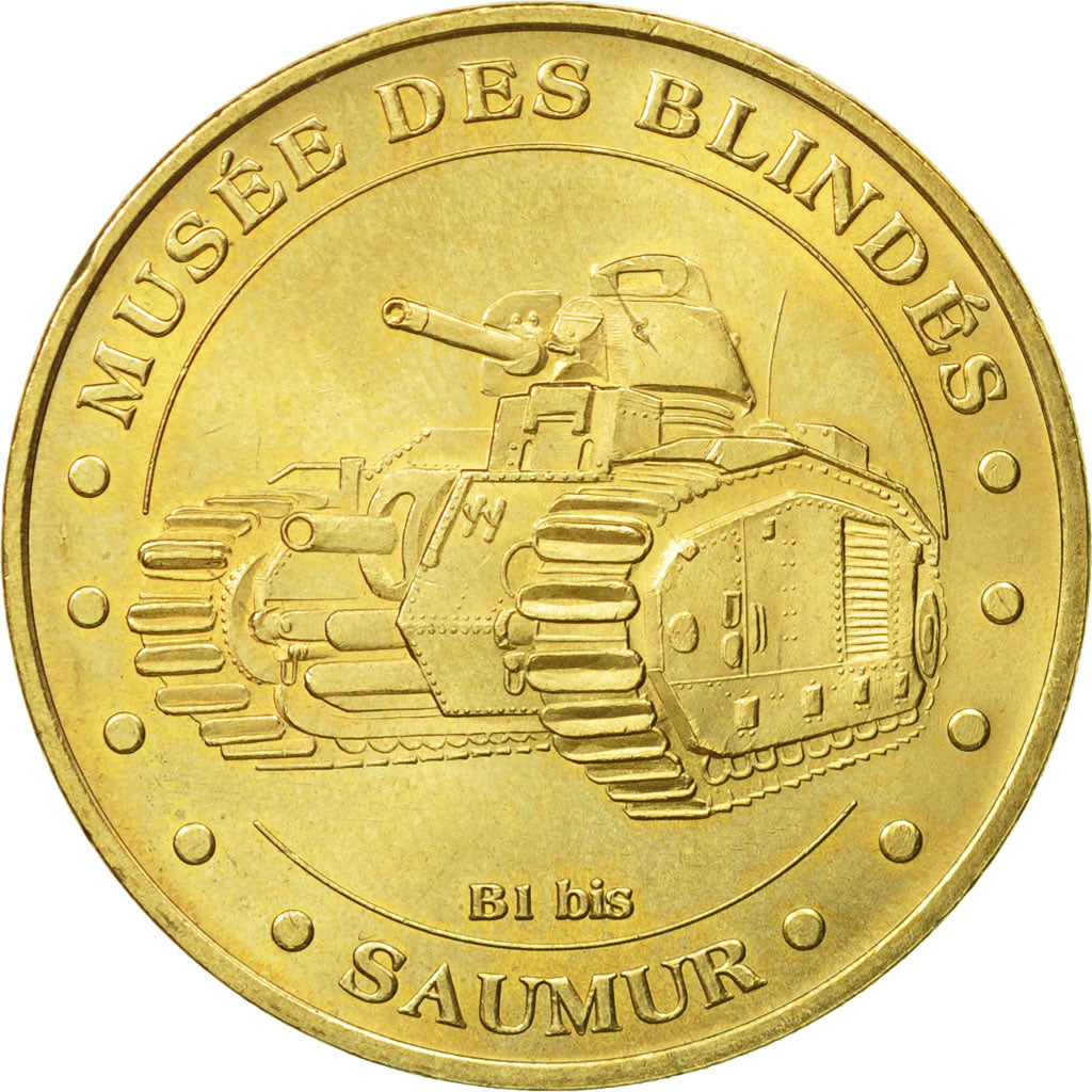 Francia, Token, Touristic token, Saumur - Musée des blindés n°1, 2005, MDP