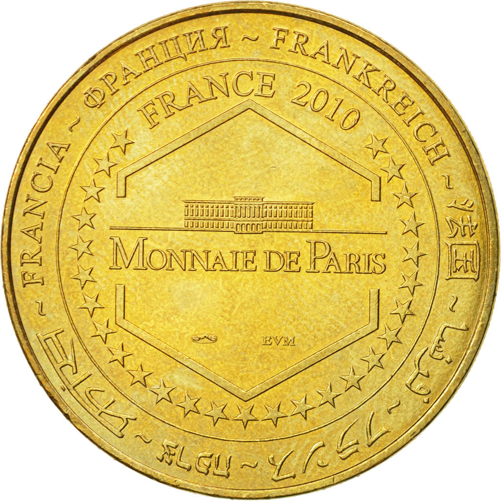 Francia, Token, Touristic token, 54/ Château des Lumières - Lunéville, 2010