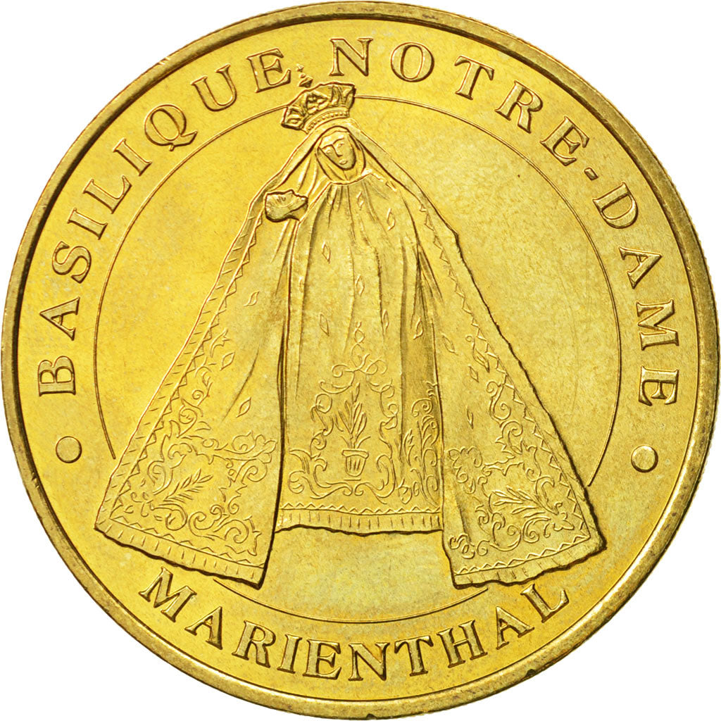 Francia, Token, Touristic token, 67/ Basilique Notre-Dame - Marienthal, 2001