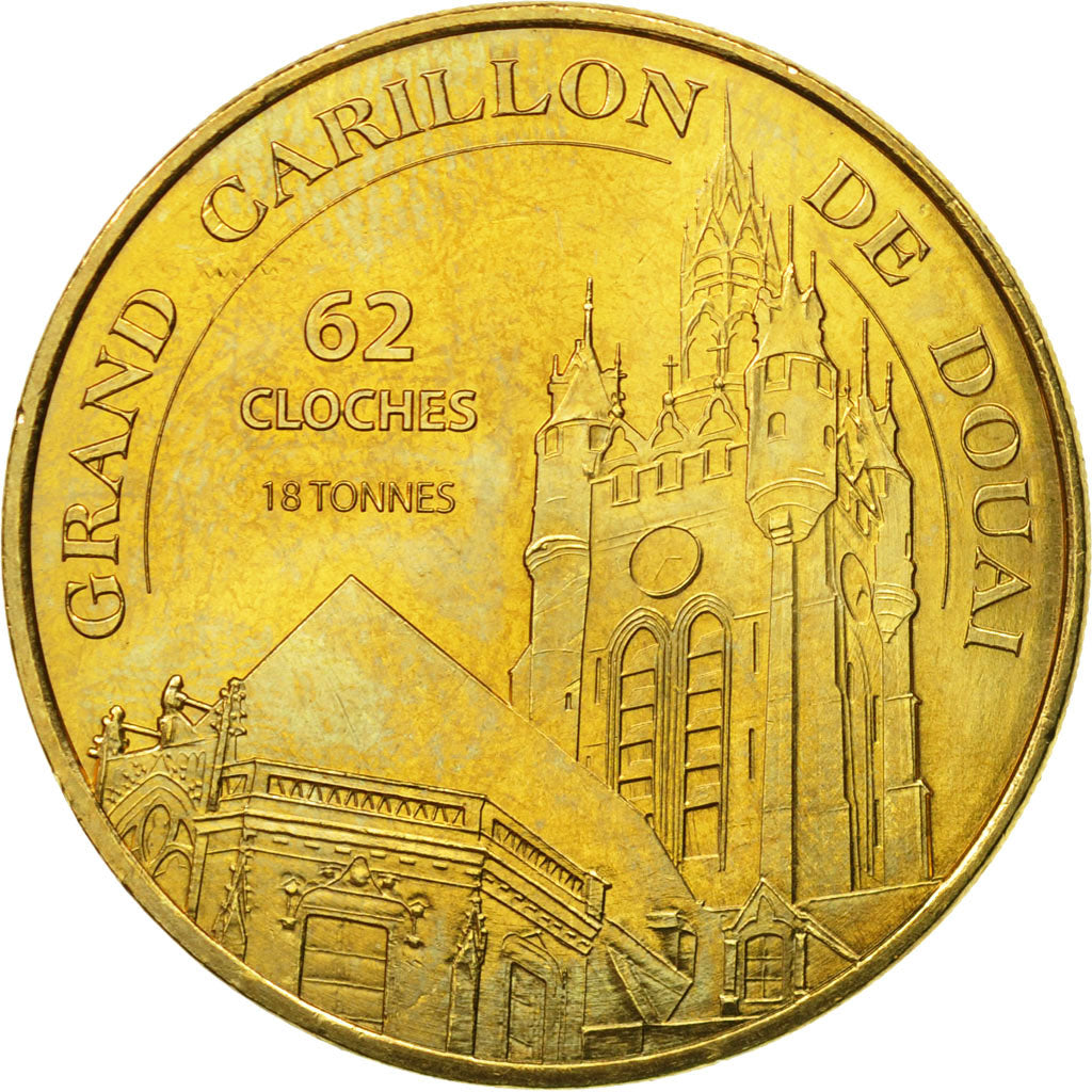 Francia, Token, Touristic token, Orchies - Carillons de Douai n°3, 2010, MDP