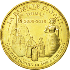 Frankreich, Token, Touristic token, 59/ La Famille Gayant - Douai, 2015, MDP