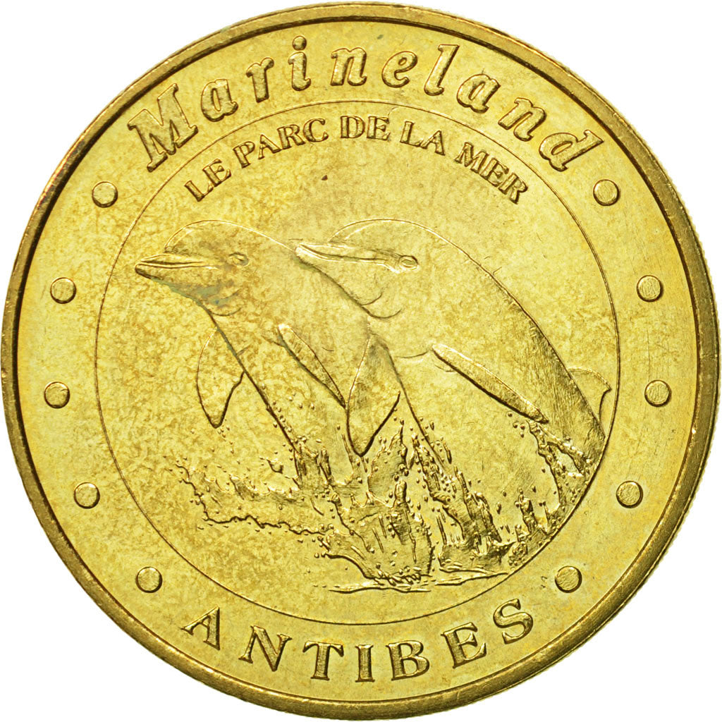 France, Jeton, Jeton Touristique, 06/ Antibes - Marineland - Dauphins, 2004