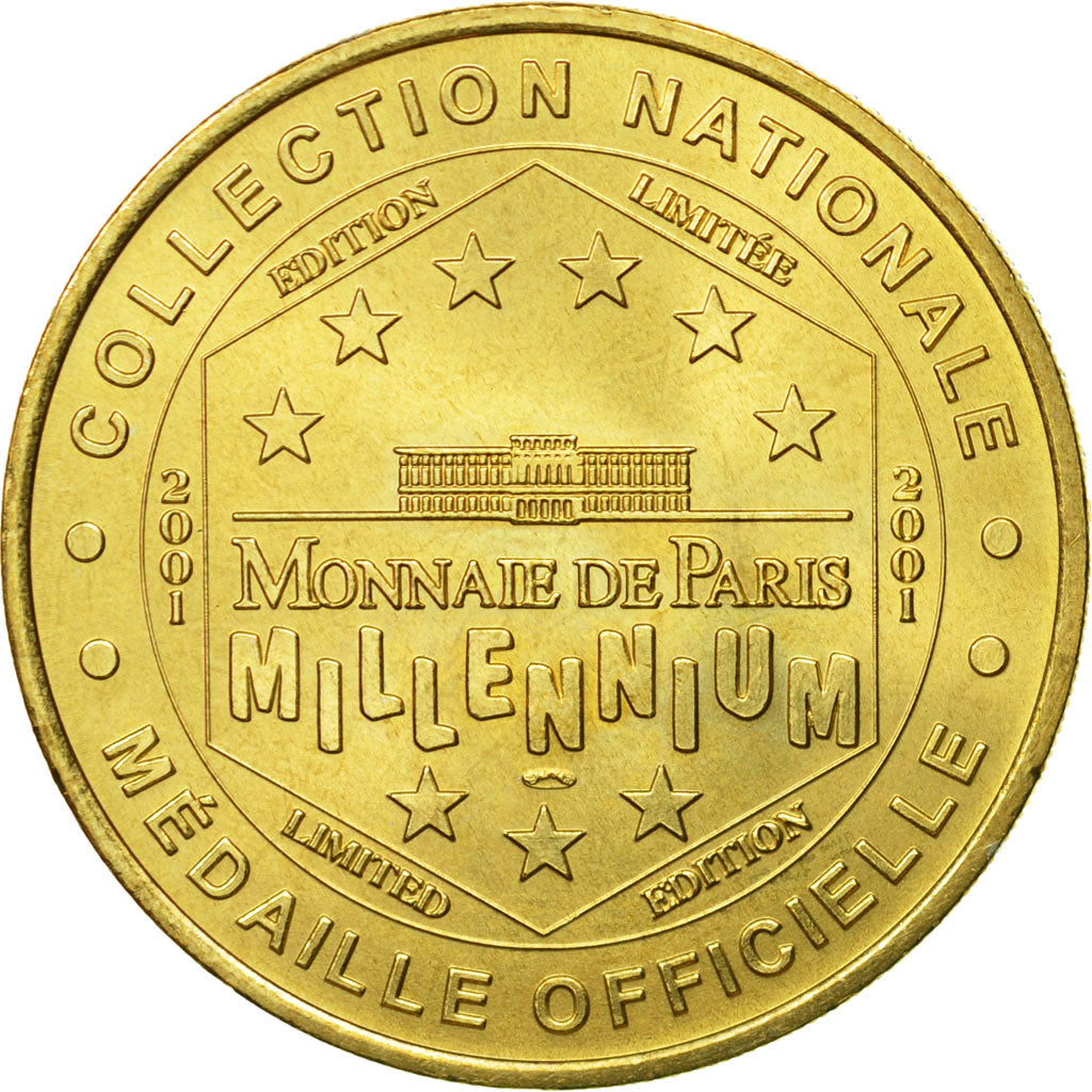 Francia, Token, Touristic token, 31/ Les Jacobins - Palmier - Toulouse, 2001