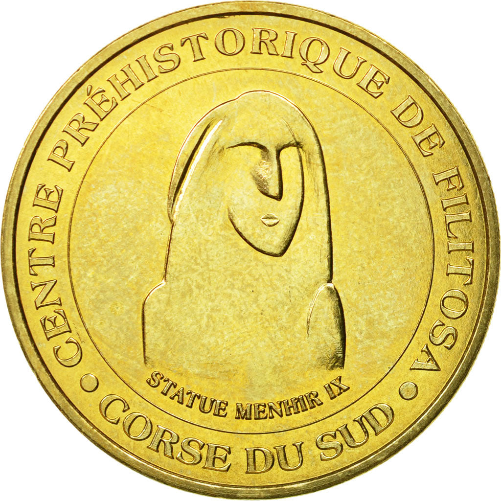 Francia, Token, Touristic token, Sollacaro - Centre préhistorique de Filitosa