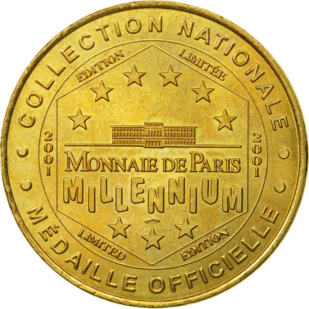 France, Token, Touristic token, Amiens -  Cathédrale n°1, 2001, MDP